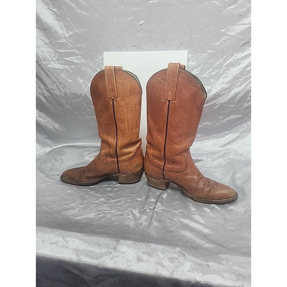 Frye Brown Leather western  Boots Women 8.5B  5G18791  4681 - Picture 2 of 8